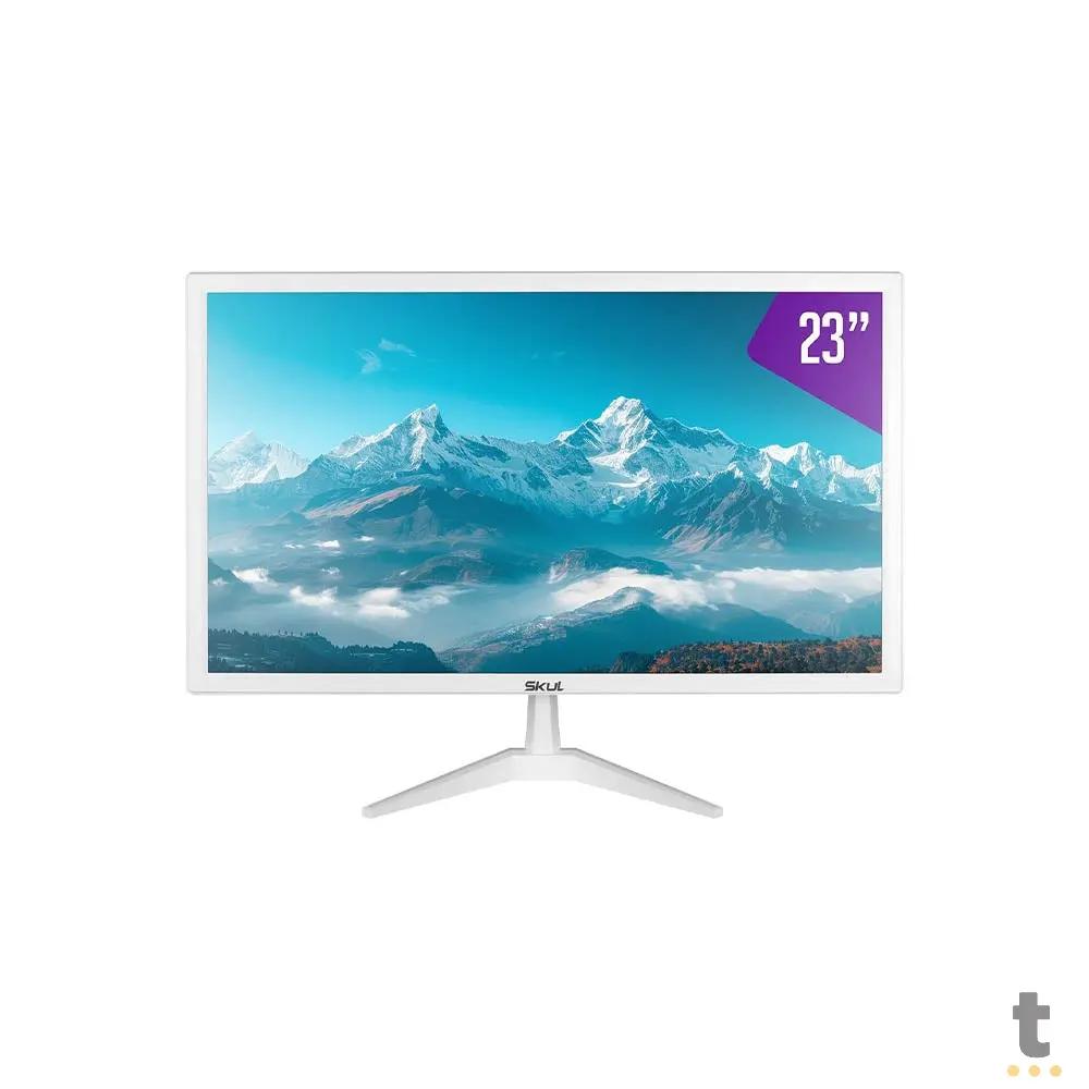 Monitor Led 23 Pols Skul Office Hdmi Vga 5ms Branco - Sm235Msyw Truedata